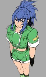 leona heidern from the king of fighters