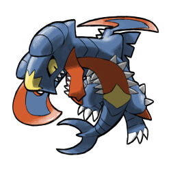 garchomp from pokemon by blacknirrow