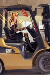 amane misa from caterpillar (company) by huyandere