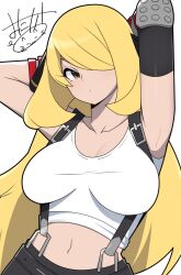 cynthia (pokemon) from final fantasy