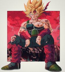 bardock from dragon ball by bure (fantasticyouth7)