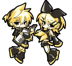 kagamine len from vocaloid by hynn0x x