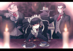 celestia ludenberg from danganronpa: trigger happy havoc by rebanira kaisan
