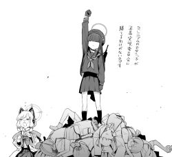 justice task force member (blue archive) from blue archive by sadamatsu ryuuichi