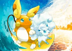 alolan raichu from pokemon by toneko