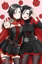 ruby rose from rwby by alfred cullado