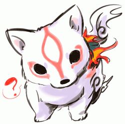 amaterasu from capcom by shimabo
