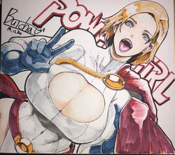 power girl from dc comics by butcha-u
