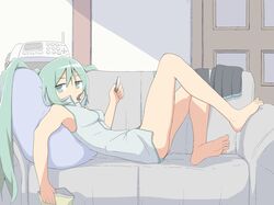 hatsune miku from vocaloid by salpin