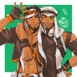 rashid (street fighter) from street fighter by kurononekojyo