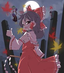hakurei reimu from touhou by ario