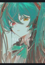 hatsune miku from vocaloid by gaito-san