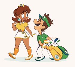 luigi from super mario bros.