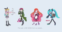gumi from bokura no 16bit warz (vocaloid)