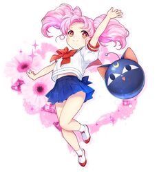 chibi usa from bishoujo senshi sailor moon by riq