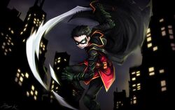 damian wayne from dc comics by ray-k