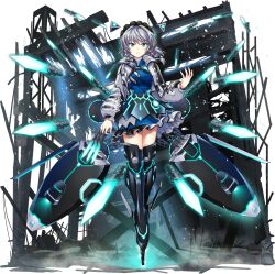 izayoi sakuya from touhou by rotte (1109)