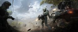 master chief fan art