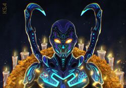 blue beetle from dc comics