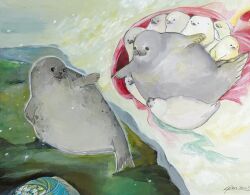 the creation of adam fan art