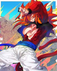 gogeta from dragon ball by ommmyoh