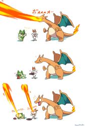 charizard from pokemon by komori541milk