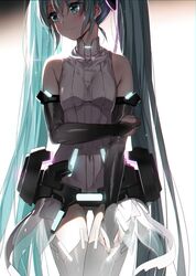 hatsune miku from vocaloid