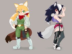 ezo red fox (kemono friends) from kemono friends