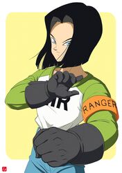 android 17 from dragon ball by chris re5