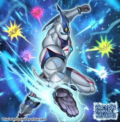 elemental hero neos from yu-gi-oh! by hucydin