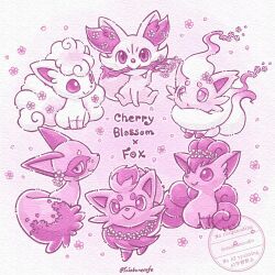 alolan vulpix from pokemon by sasabunecafe