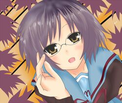 nagato yuki from suzumiya haruhi no yuuutsu
