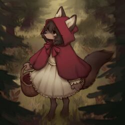 little red riding hood fan art