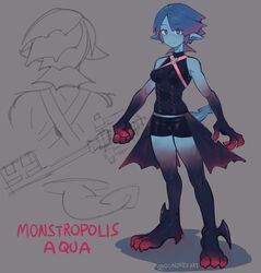 aqua (kingdom hearts) from kingdom hearts by taikodon