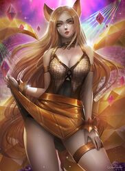 ahri from k/da (league of legends) by kaze no gyouja