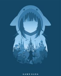 gawr gura from hololive