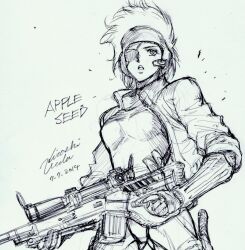 deunan knute from appleseed by ueda hiroshi