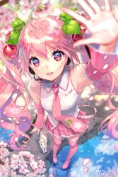 hatsune miku from vocaloid by nishimura eri