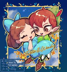 peter pan (character) from walt disney's peter pan by repikinoko