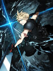 cloud strife from final fantasy by zupakyo