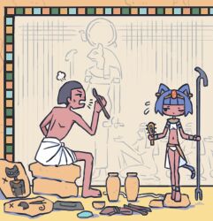 egyptian mythology fan art