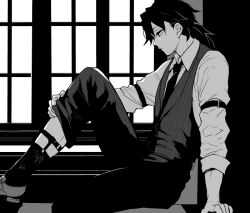 tomioka giyuu from kimetsu no yaiba by sinba (ying-hua)