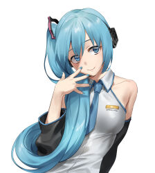hatsune miku from vocaloid