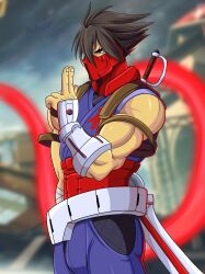 strider hiryuu from strider (video game) by michael gonzalez
