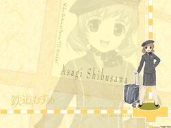 shibusawa asagi from tetsudou musume
