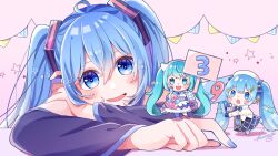 hatsune miku from magical mirai (vocaloid)