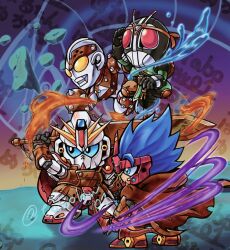 f91 gundam from compati hero by barutan
