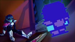 kris (dark world) (deltarune) from deltarune