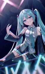 hatsune miku from magical mirai (vocaloid)