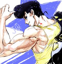 higashikata josuke from diamond wa kudakenai